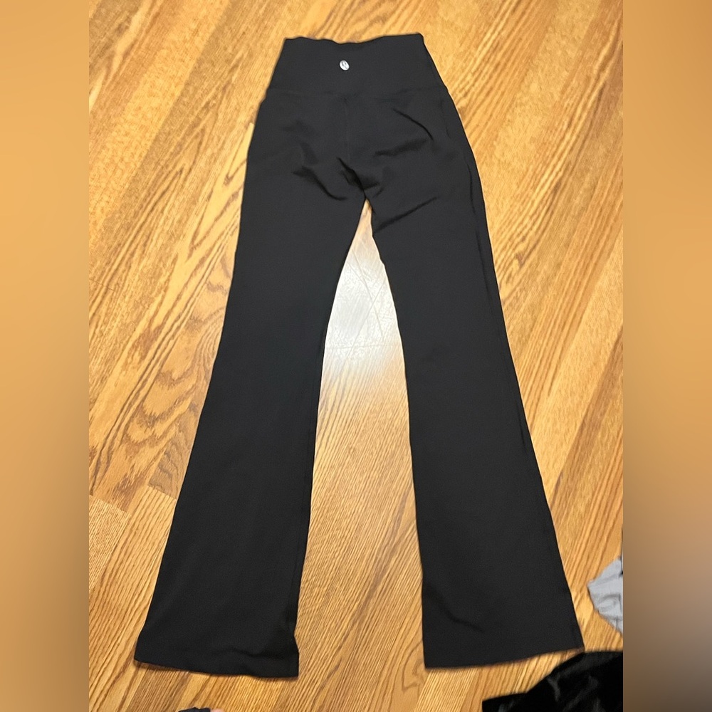 lululemon athletica Flared Black Leggings